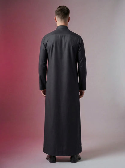 ثوب تنفيذي أسود كربوني - مرجع معاصر